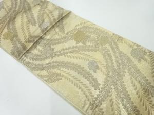 辻が花模様織出し袋帯